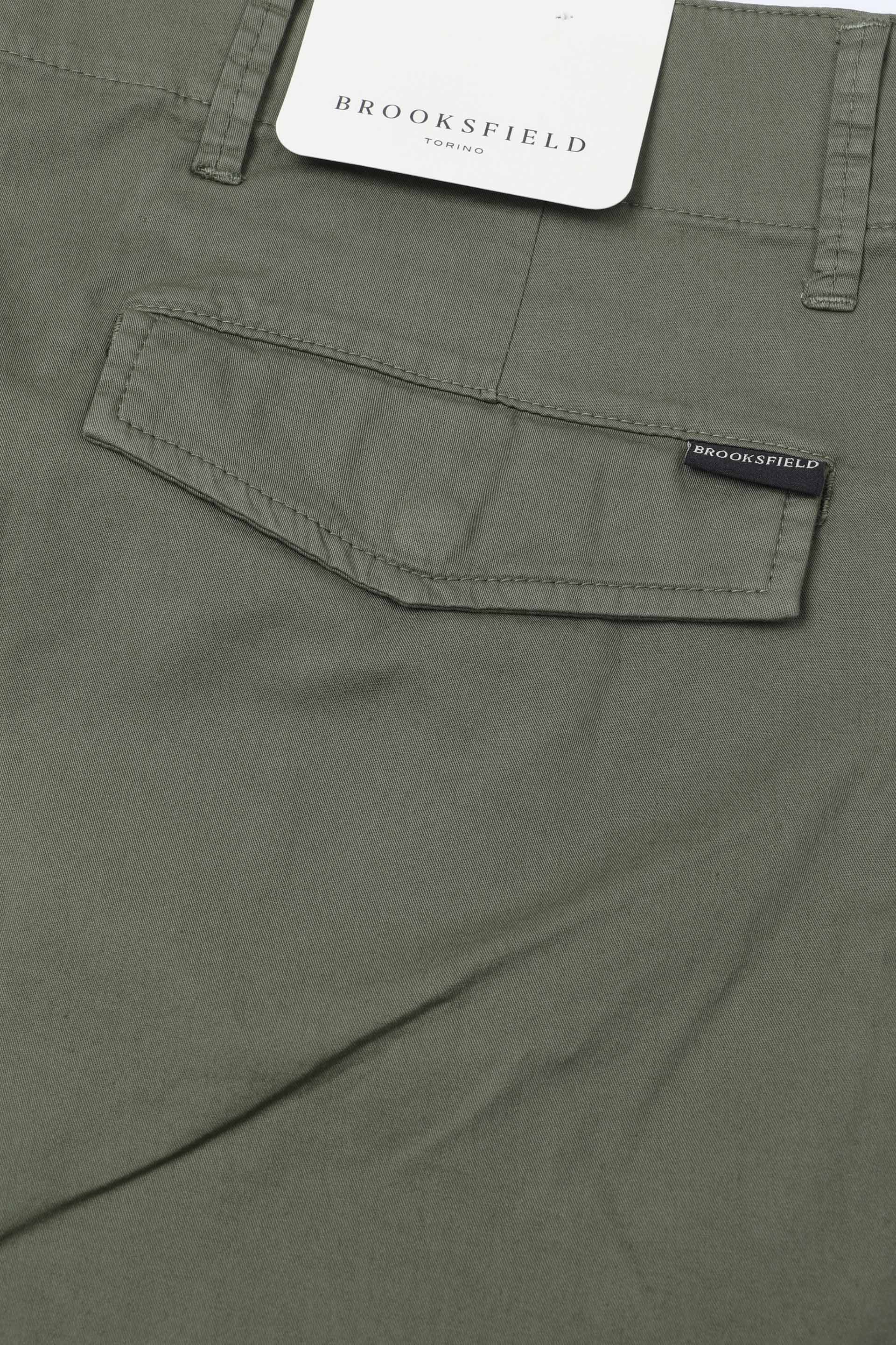 EARL, BERMUDA CARGO, TWILL COTONE STRETCH UNITO, TINTO CAPO - Alligator