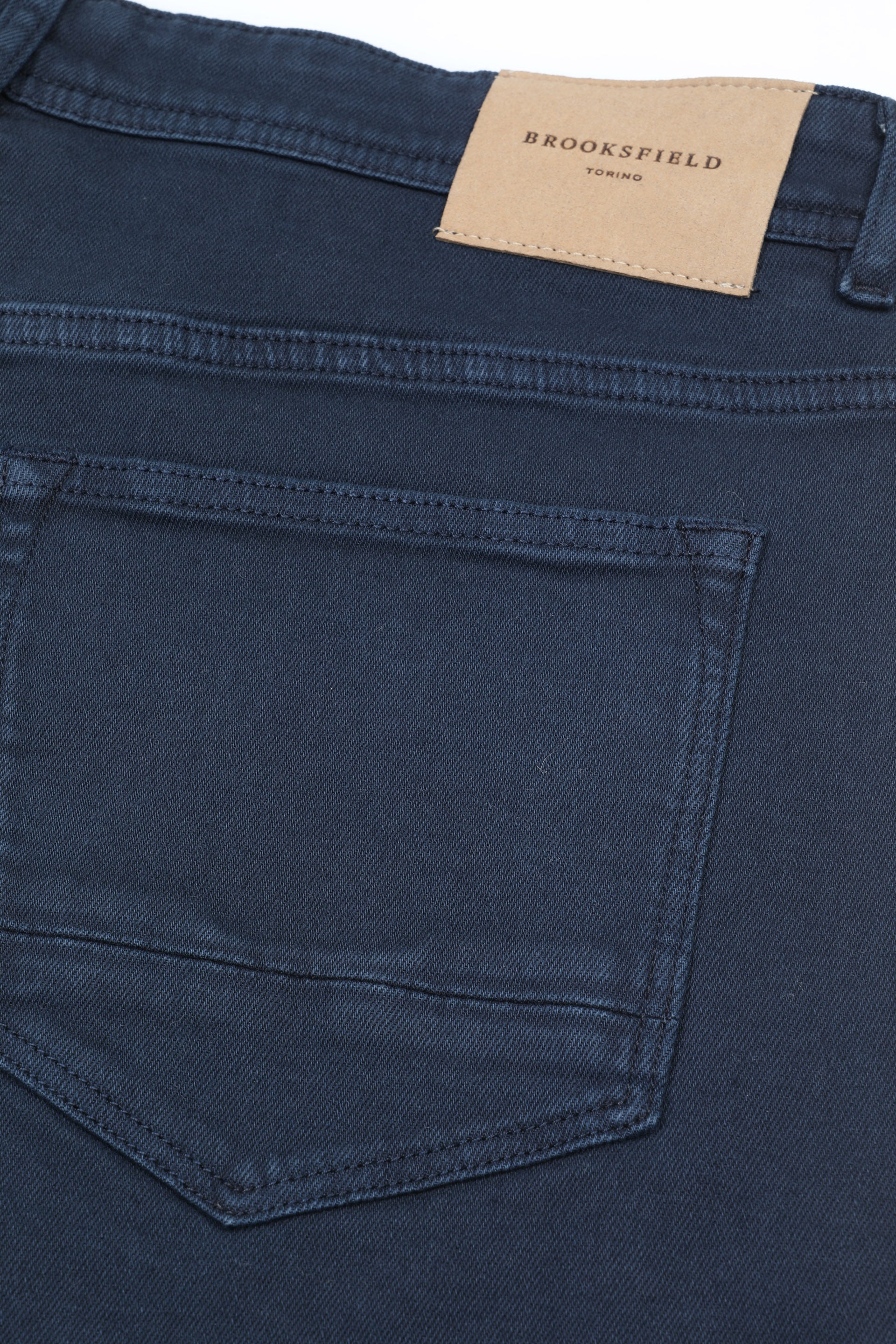 Bermuda tasca America in bull di cotone stretch. Blu - Universo