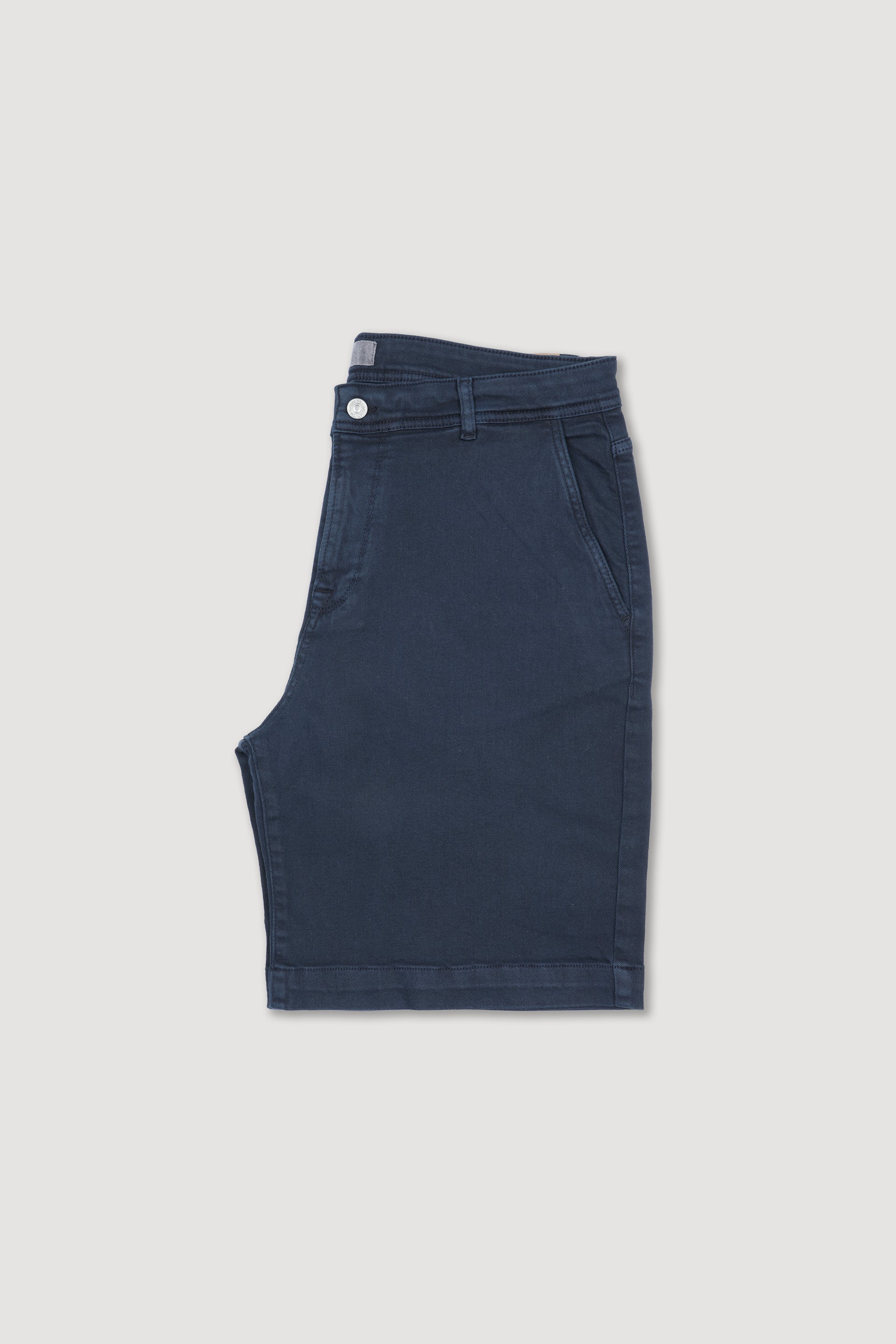 Bermuda tasca America in bull di cotone stretch. Blu - Universo