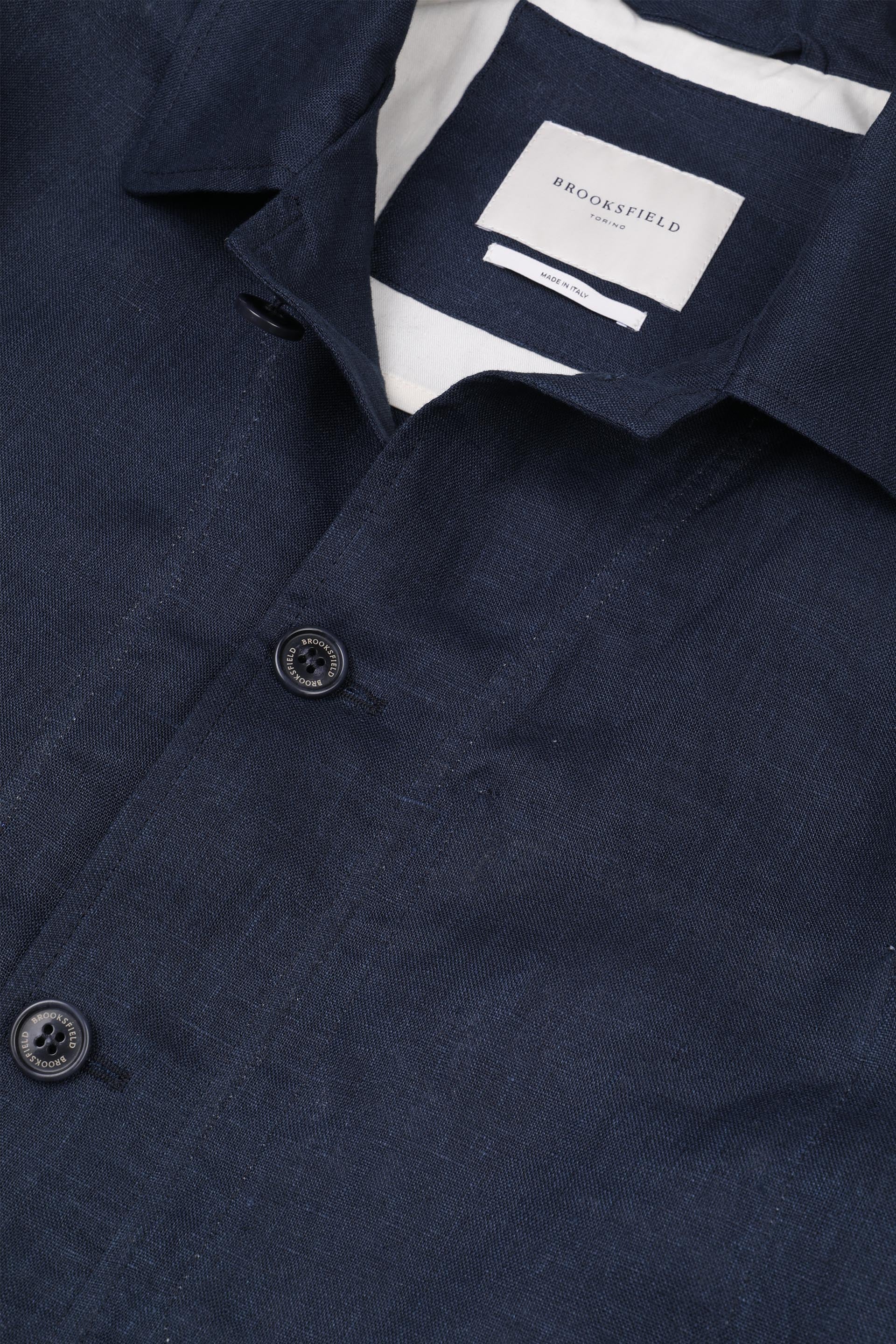 WORK JACKET, LINO, SFODERATA - Blu notte