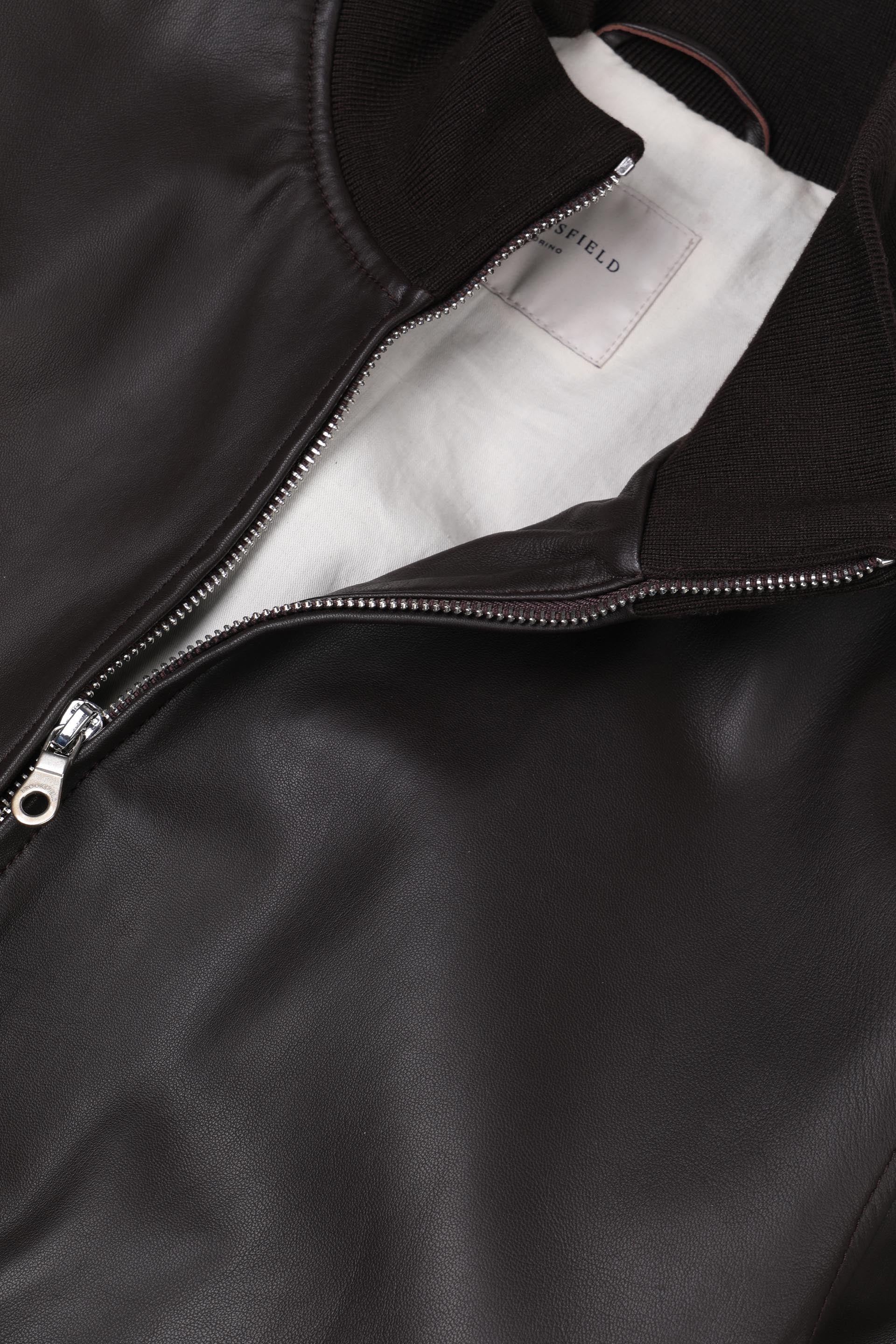 GIUBBOTTO CON ZIP,  FODERATO, NAPPA - Mousse