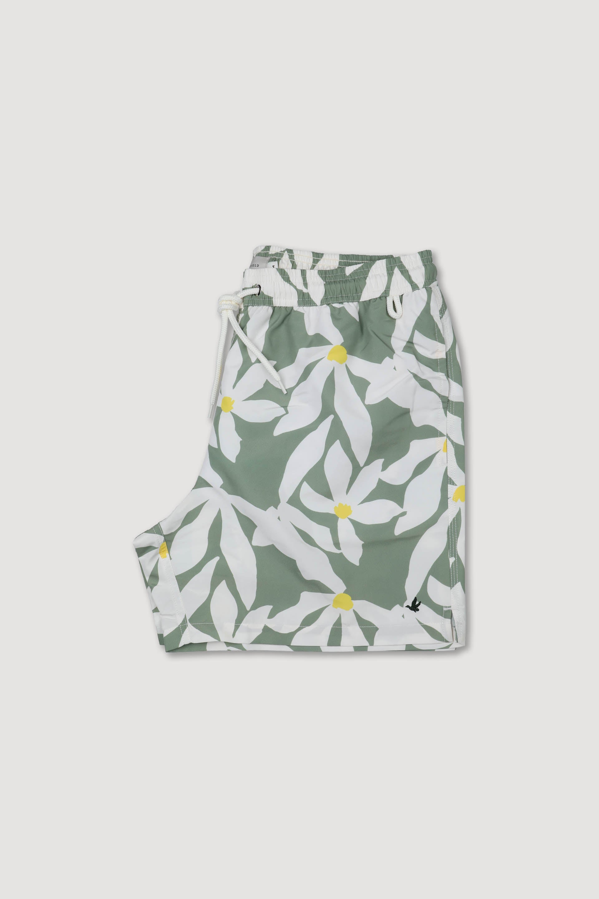 BOXER MARE,  STAMPA CAMO - Aneto/avorio