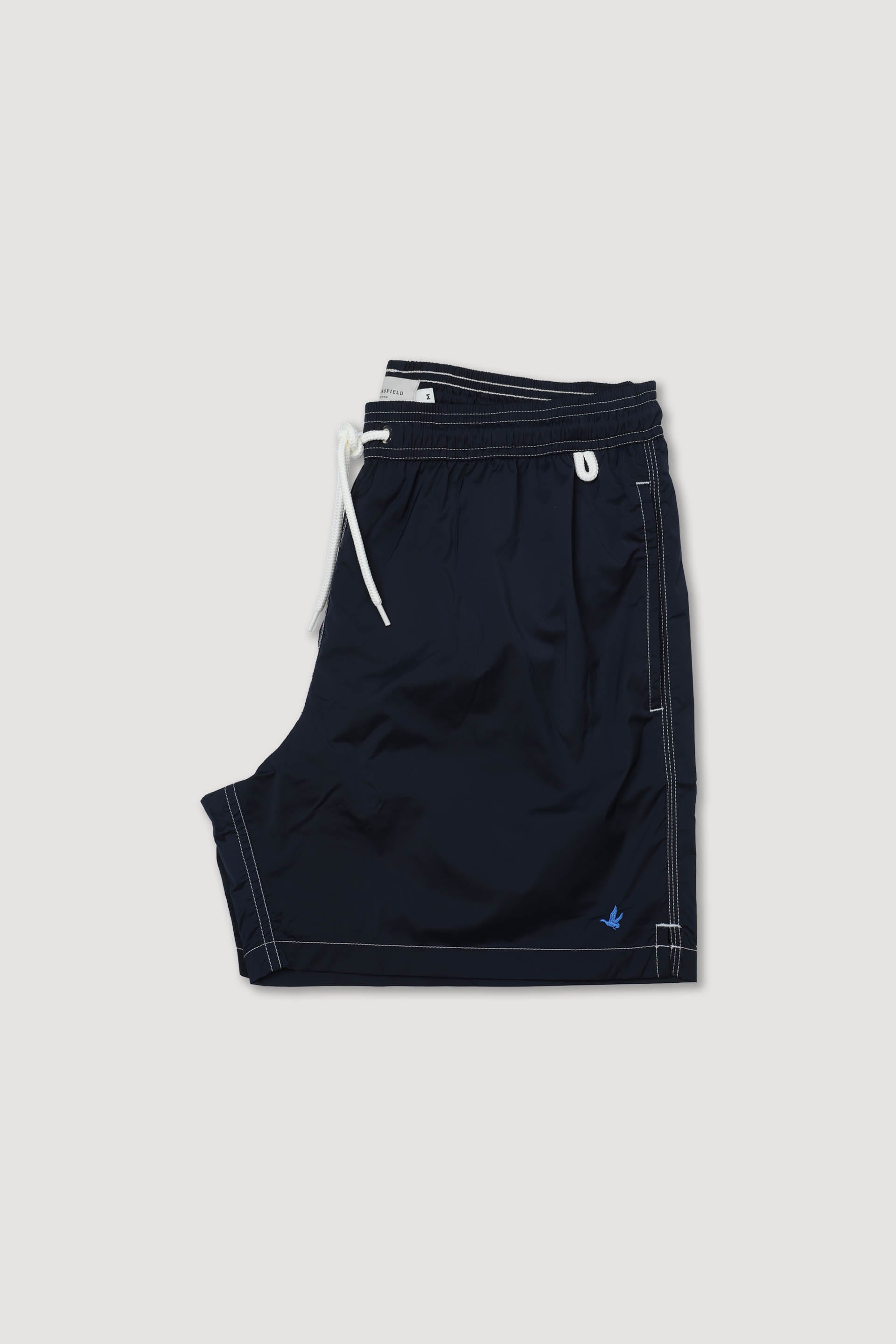 BOXER MARE,  STAMPA CAMO - Navy blue