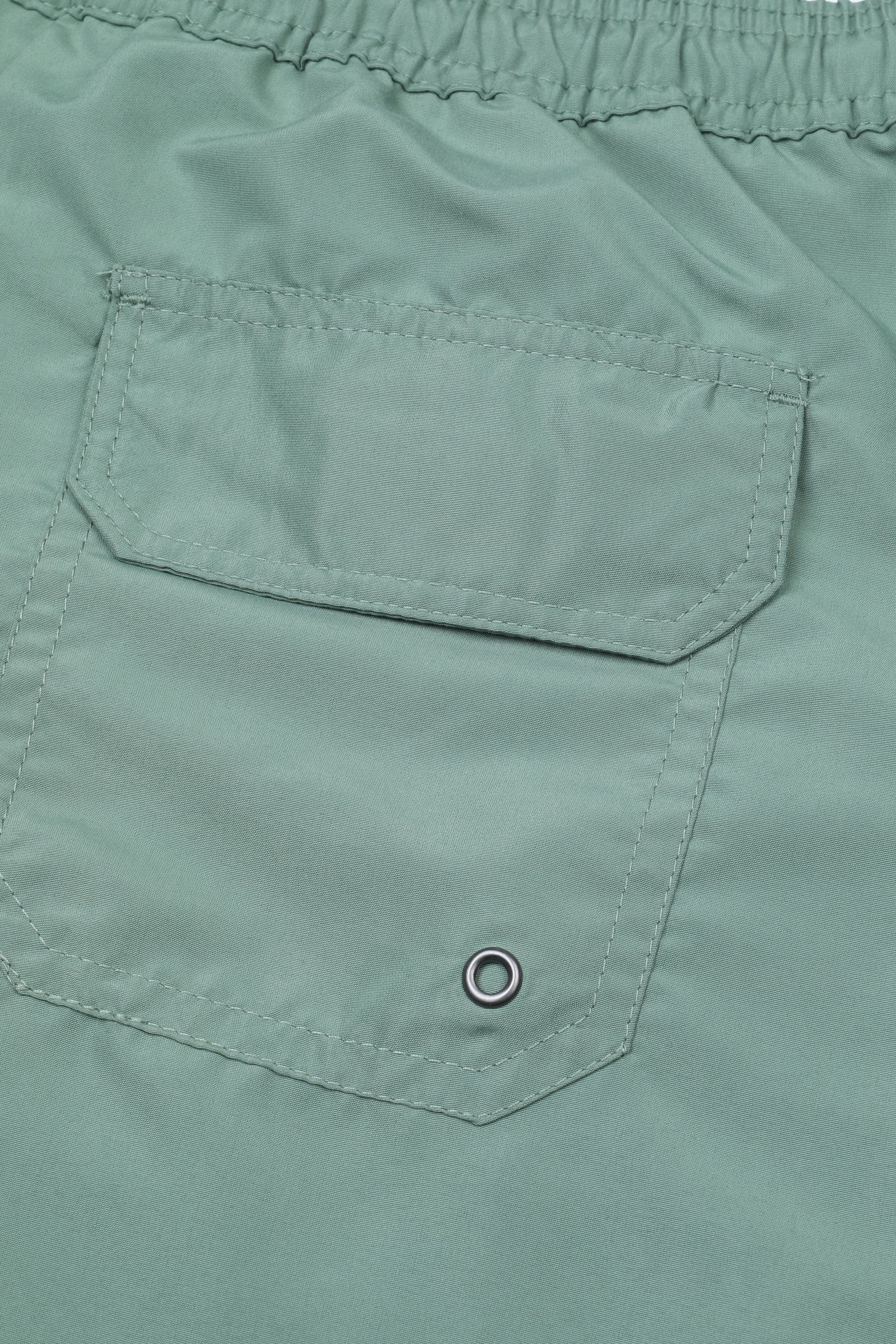 Boxer mare in microfibra. Lunghezza media. Verde - Green