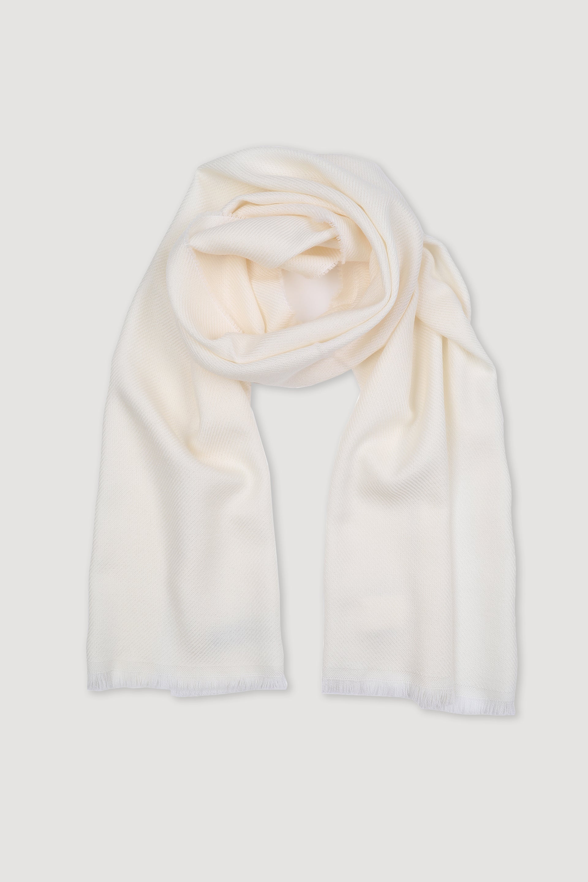 SCIARPA,  LANA UNITO - Latte