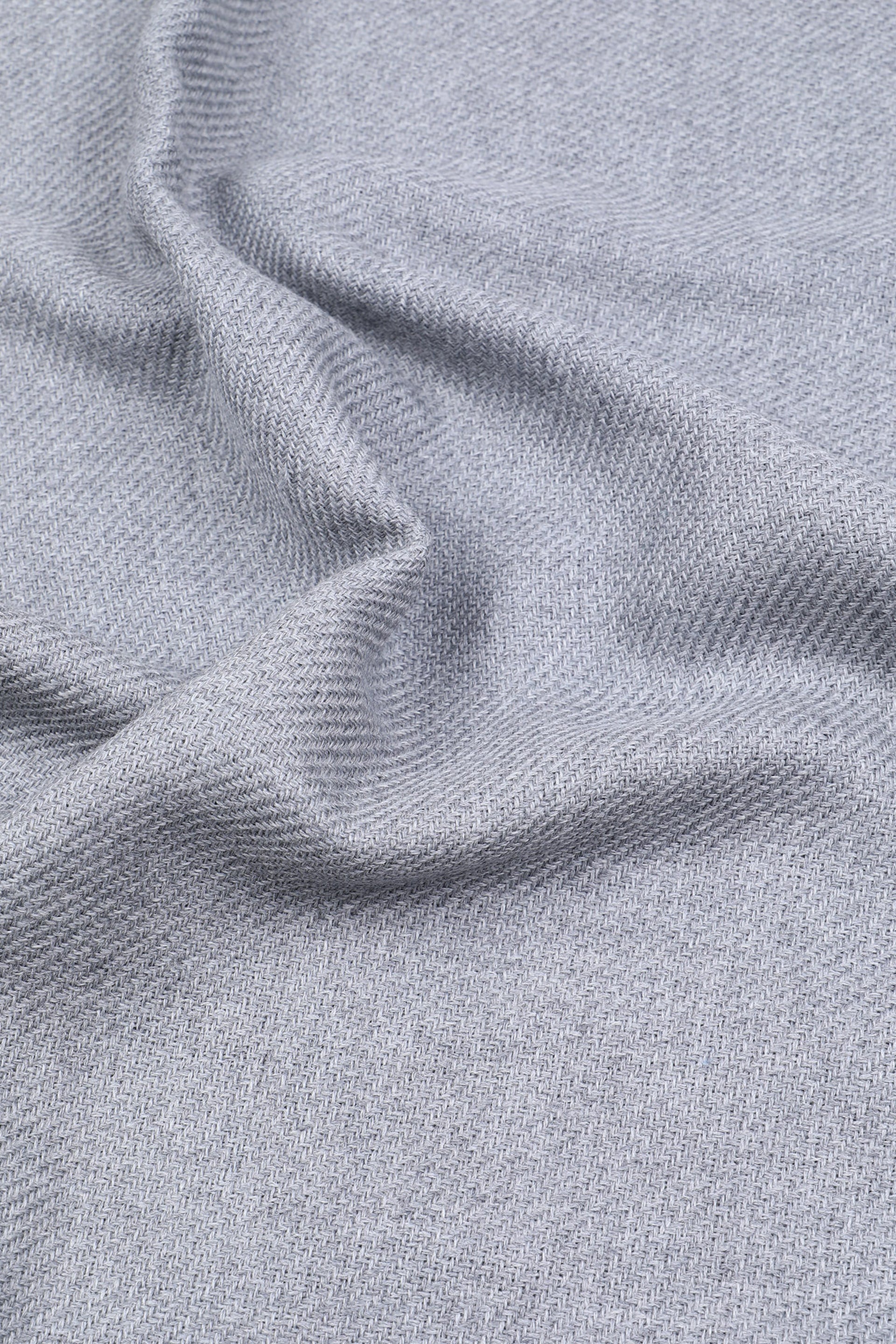 SCIARPA,  LANA UNITO - Grigio chiaro