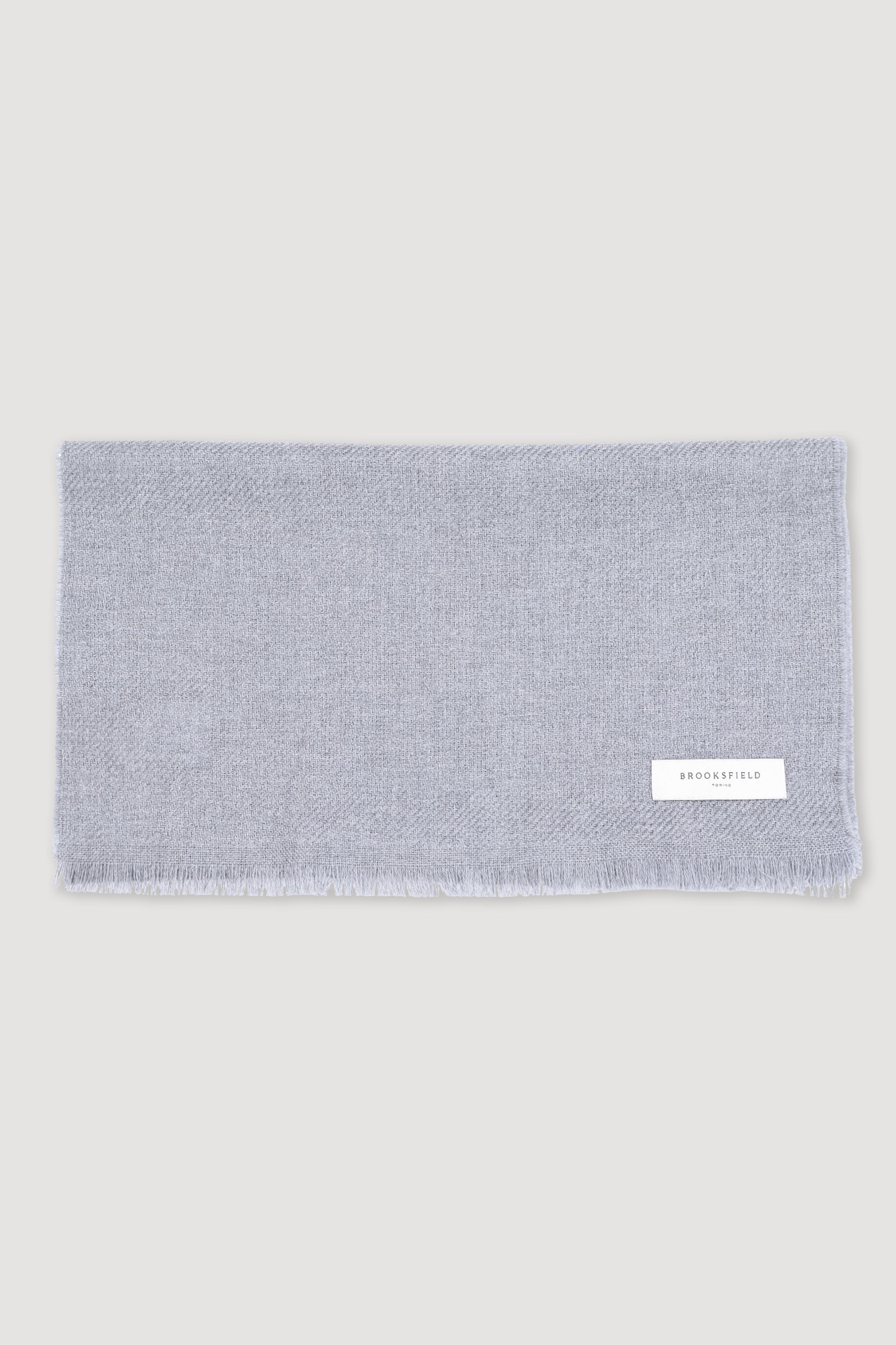 SCIARPA,  LANA UNITO - Grigio chiaro