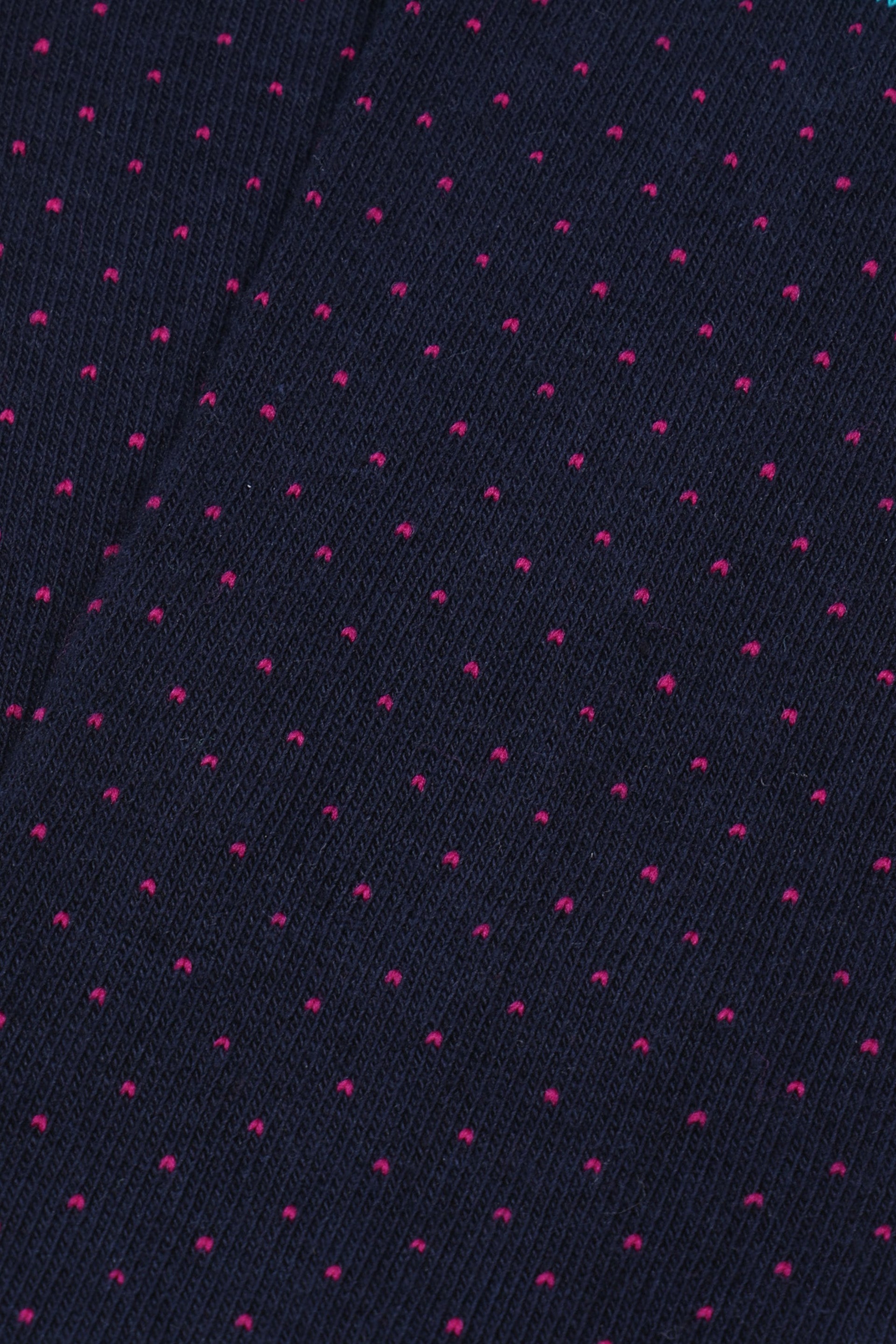 UOMO-CALZA LUNGA FANTASIA POIS,MISTO COTONE STRETCH - Navy/menta