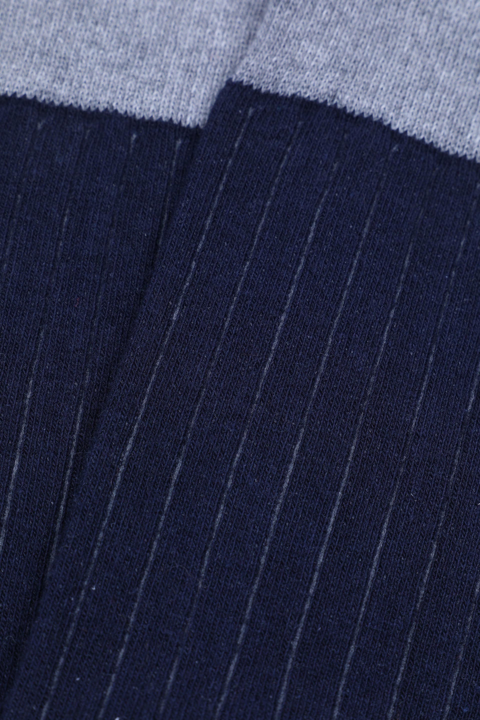 UOMO-CALZA LUNGA COSTA VANISE ,MISTO COTONE STRETCH - Blu/grigio