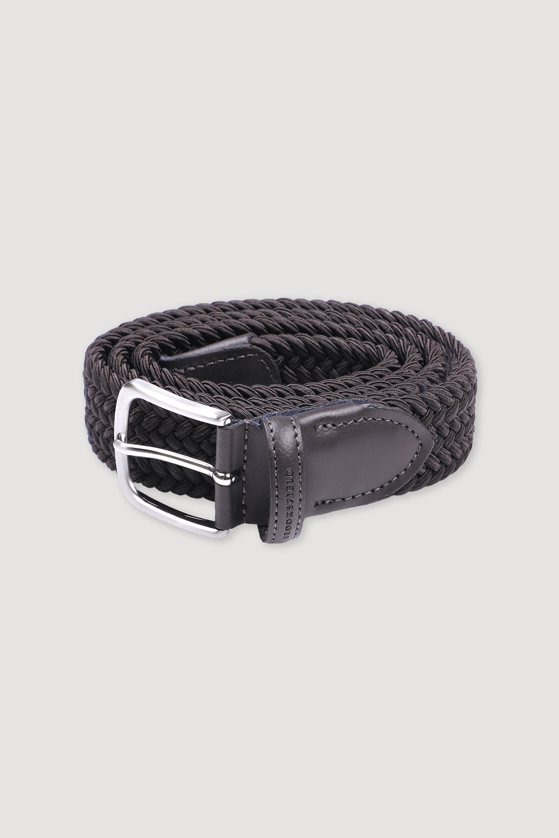 CINTURA,  MISTO COTONE STRETCH INTRECCIATO MULTICOLORE - Moro