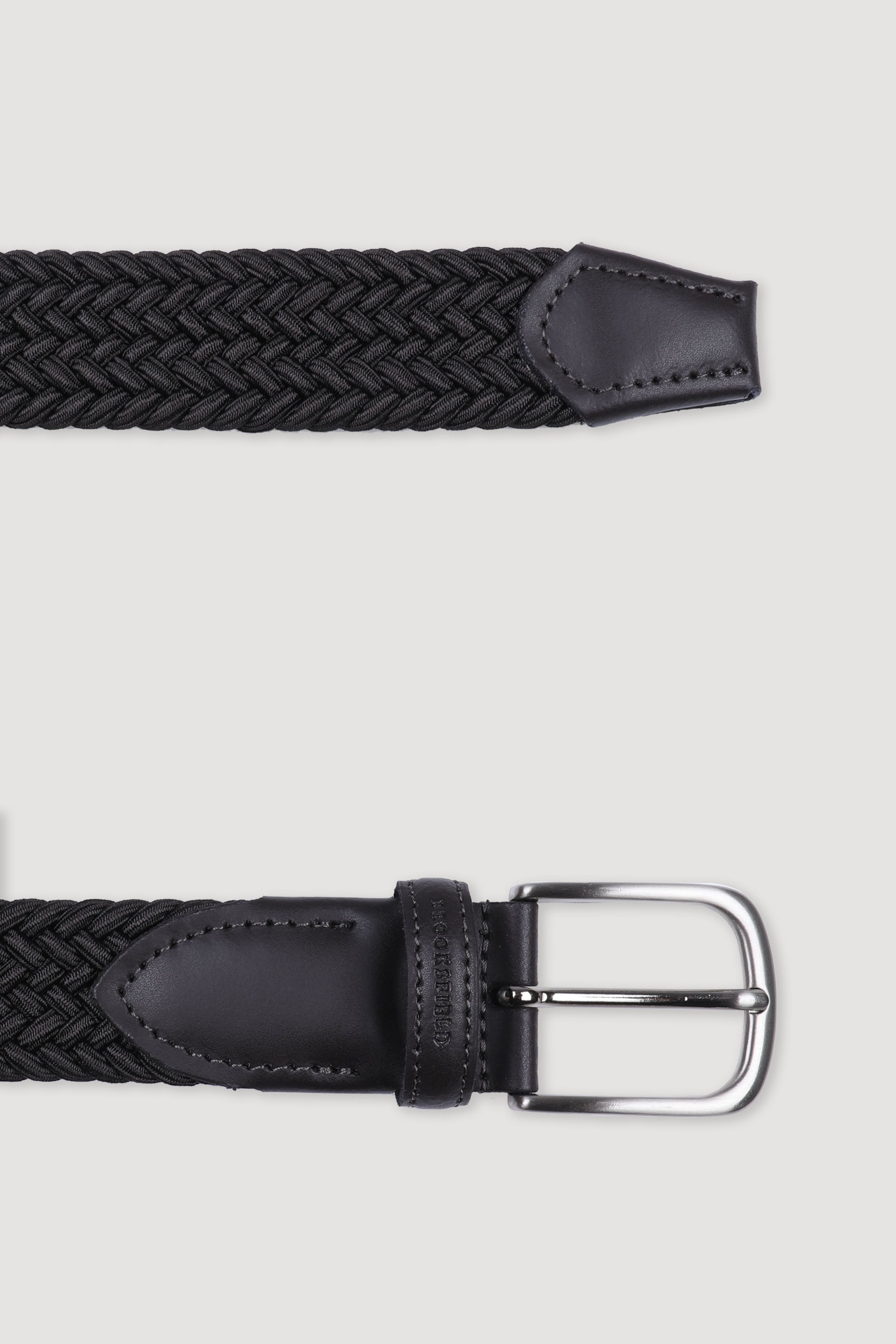 CINTURA,  MISTO COTONE STRETCH INTRECCIATO MULTICOLORE - Moro